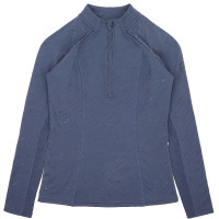 Baselayer Je t'aime Equithème Sabine donna Blu / grigio