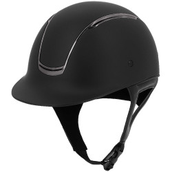 Casco Equithème Soazy opaco cromato argento