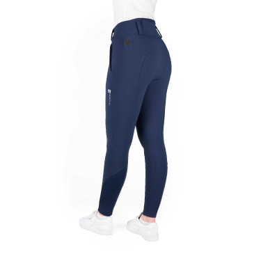Pantaloni riscaldanti Equithème Heated Sierra Marina Blu marino