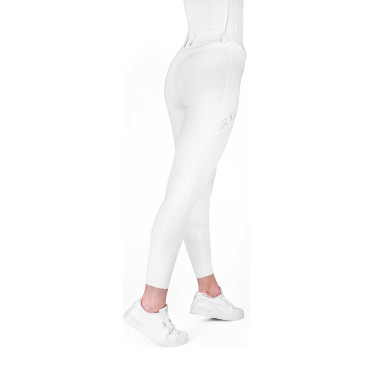 Pantaloni Je t'aime Equithème Elsa donna Bianco Pantaloni Je t'aime Equithème Elsa donna Bianco
