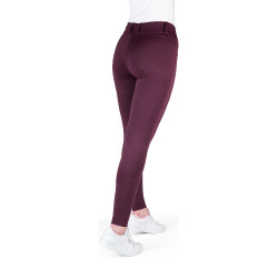 Pantaloni Je t'aime Equithème Elsa donna Prugna Viola