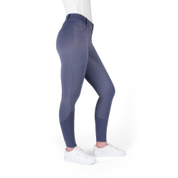 Pantaloni Je t'aime Equithème Elsa donna Grigio / blu Pantaloni Je t'aime Equithème Elsa donna Grigio / blu