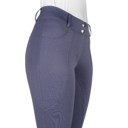 Pantaloni Je t'aime Equithème Elsa donna Grigio / blu Pantaloni Je t'aime Equithème Elsa donna Grigio / blu
