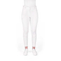 Pantaloni Je t'aime Equithème Elsa donna Bianco