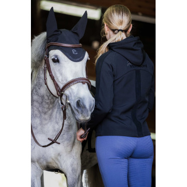 Pantaloni Je t'aime Equithème Elsa donna Grigio / blu Pantaloni Je t'aime Equithème Elsa donna Grigio / blu