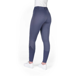 Pantaloni Je t'aime Equithème Elsa donna Grigio / blu Pantaloni Je t'aime Equithème Elsa donna Grigio / blu