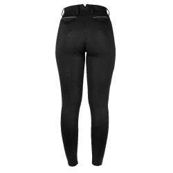 Pantaloni Riding World River Donna Nero Pantaloni Riding World River Donna Nero
