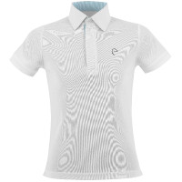 Polo in mesh Equithème Edy Bianco Polo in mesh Equithème Edy Bianco