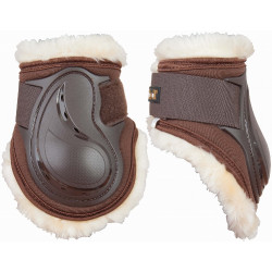 Protège boulet Design mouton synthétique T de T Marron Protège boulet Design mouton synthétique T de T Marron