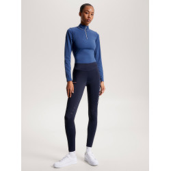 Leggings Tommy Hilfiger Equestrian Elmira invernali full grip donna Blu navy Leggings Tommy Hilfiger Equestrian Elmira invernali full grip donna Blu navy
