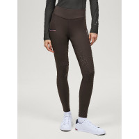 Leggings Tommy Hilfiger Equestrian Elmira invernali full grip donna Cacao Marrone Leggings Tommy Hilfiger Equestrian Elmira invernali full grip donna Cacao Marrone