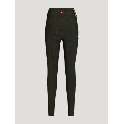 Pantaloni Tommy Hilfiger Equestrian Highland Hybrid donna full grip Spilla Blu Pantaloni Tommy Hilfiger Equestrian Highland Hybrid donna full grip Spilla Blu