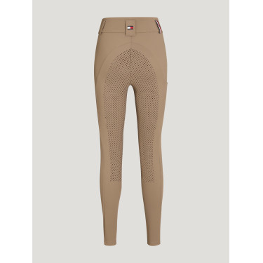 Pantaloni da equitazione Tommy Hilfiger Equestrian Vermont da donna con fondello integrale Fossile