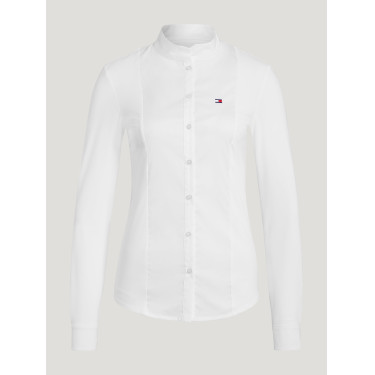 Polo da concorso Tommy Hilfiger Equestrian New Jersey a maniche lunghe donna Polo da concorso Tommy Hilfiger Equestrian New Jersey a maniche lunghe donna