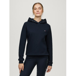 Felpa con cappuccio Tommy Hilfiger Equestrian Strass Laurens donna Felpa con cappuccio Tommy Hilfiger Equestrian Strass Laurens donna