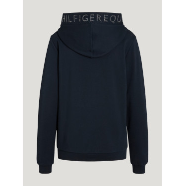 Felpa con cappuccio Tommy Hilfiger Equestrian Strass Laurens donna Felpa con cappuccio Tommy Hilfiger Equestrian Strass Laurens donna