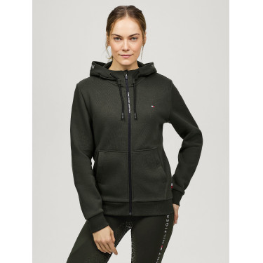 Felpa con cappuccio Tommy Hilfiger Equestrian da uomo con zip Union Felpa con cappuccio Tommy Hilfiger Equestrian da uomo con zip Union