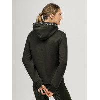 Felpa con cappuccio Tommy Hilfiger Equestrian da uomo con zip Union Spilla Blu