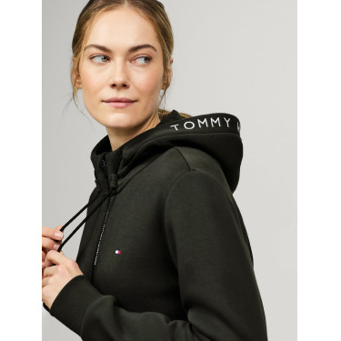 Felpa con cappuccio Tommy Hilfiger Equestrian da uomo con zip Union Felpa con cappuccio Tommy Hilfiger Equestrian da uomo con zip Union