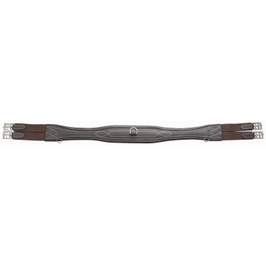 Cinghia anatomica in cuoio pieno fiore T de T Cinghia anatomica in cuoio pieno fiore T de T