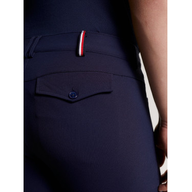 Pantaloni da equitazione da uomo Tommy Hilfiger Equestrian Pro grip al ginocchio Cielo del deserto Blu