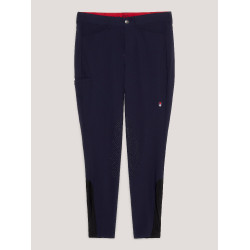 Pantaloni da equitazione da uomo Tommy Hilfiger Equestrian Pro grip al ginocchio Cielo del deserto Blu