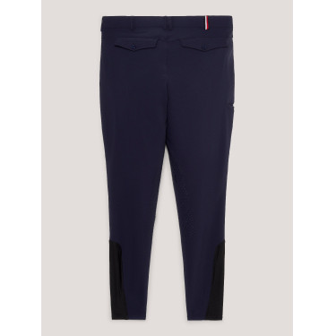 Pantaloni da equitazione da uomo Tommy Hilfiger Equestrian Pro grip al ginocchio Cielo del deserto Blu