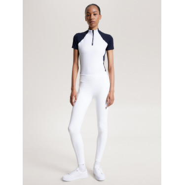 Leggings Tommy Hilfiger Equestrian Elmira donna full grip Bianco ottico Leggings Tommy Hilfiger Equestrian Elmira donna full grip Bianco ottico