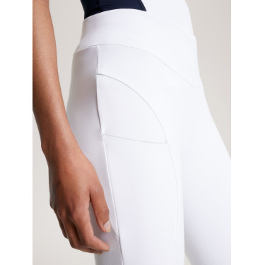 Leggings Tommy Hilfiger Equestrian Elmira donna full grip Bianco ottico Leggings Tommy Hilfiger Equestrian Elmira donna full grip Bianco ottico