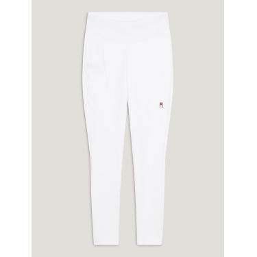 Leggings Tommy Hilfiger Equestrian Elmira donna full grip Bianco ottico Leggings Tommy Hilfiger Equestrian Elmira donna full grip Bianco ottico