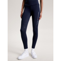 Leggings Tommy Hilfiger Equestrian Elmira donna full grip Cielo del deserto Blu Leggings Tommy Hilfiger Equestrian Elmira donna full grip Cielo del deserto Blu