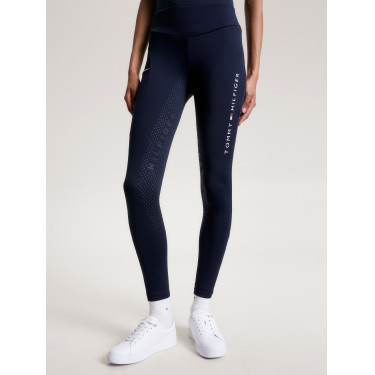 Leggings Tommy Hilfiger Equestrian Elmira donna full grip Cielo del deserto Blu