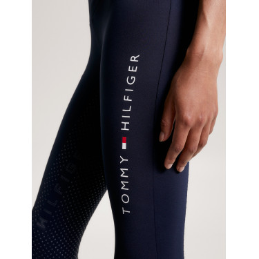 Leggings Tommy Hilfiger Equestrian Elmira donna full grip Cielo del deserto Blu