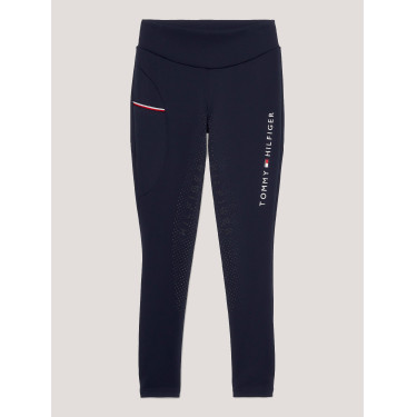 Leggings Tommy Hilfiger Equestrian Elmira donna full grip Cielo del deserto Blu