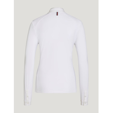 Polo da concorso Tommy Hilfiger Equestrian Taylor Strass maniche lunghe Polo da concorso Tommy Hilfiger Equestrian Taylor Strass maniche lunghe
