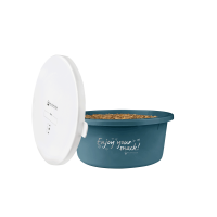 Piccola ciotola Waldhausen con coperchio Grigio