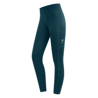 Leggings da equitazione ELT Ella Blu petrolio