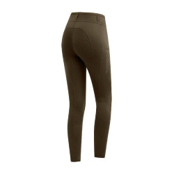 Leggings da equitazione ELT Ella Glam Marrone verde