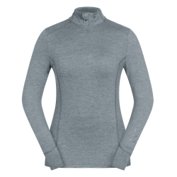 T-shirt con zip ELT funzionale Milano Blu argentato