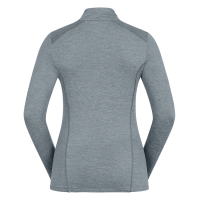 T-shirt con zip ELT funzionale Milano Blu argentato