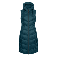 Gilet lungo e leggero ELT Ostende Blu petrolio