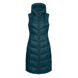 Gilet lungo e leggero ELT Ostende Blu petrolio