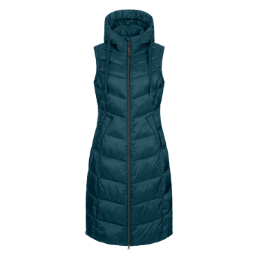 Gilet lungo e leggero ELT Ostende Blu petrolio