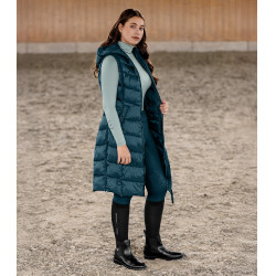 Gilet lungo e leggero ELT Ostende Blu petrolio