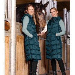 Gilet lungo e leggero ELT Ostende Blu petrolio