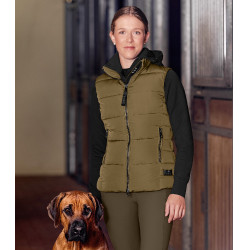 Gilet leggero senza maniche ELT inverno Oxford Verde kaki