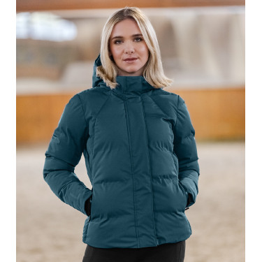 Giacca da equitazione invernale ELT Performance Ohio donna Blu petrolio