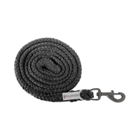 Lunga di attacco Waldhausen Plus con moschettone standard, finiture scure Nero