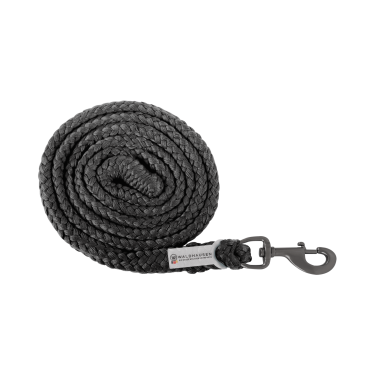 Lunga di attacco Waldhausen Plus con moschettone standard, finiture scure Nero