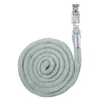 Lunga da cavezza Waldhausen Economic con moschettone anti-panico Blu argentato